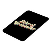 Retro School Counselor Counseling Leraar Magneet (Linkerzijde)