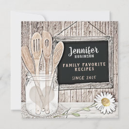 Retro schoolbord, Mason Jar en Madeliefje