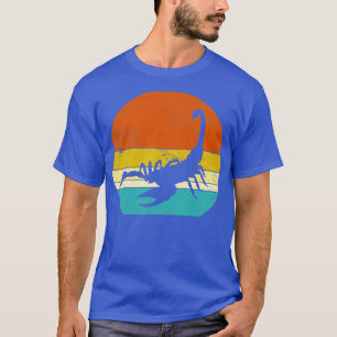 retro schorpioen voor schorpioen t-shirt