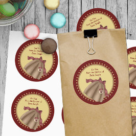 Retro Schort Kitchen Sticker