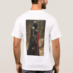 Retro Sci-Fi Art T-shirt met Rockwell, Phili