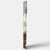 Retro Sci-Fi Avontuur iPhone Case 🚀 (Achterkant / Rechts)