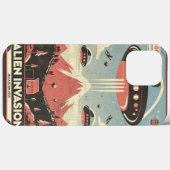 Retro Sci-Fi Avontuur iPhone Case 🚀 (Achterkant (horizontaal))