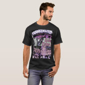 Retro Sci-Fi Horror Scary Monster Film  PR T-shirt (Voorkant volledig)