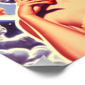 Retro Sci-Fi Pin-up Poster (Hoek)