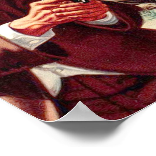 Retro Sci-Fi Pin Up Poster (Hoek)