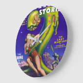 RETRO Sci Fi PULP ILLUSTRATION UIT 1940 Grote Klok (Hoek)