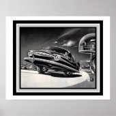 Retro Sci Fi Transport Poster 16 x 20 (Voorkant)