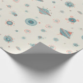  Retro Sci-Fi Wrapping Paper Cadeaupapier (Hoek)