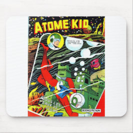 Retro Sci Fiction Hoesje - Franse  strips Muismat