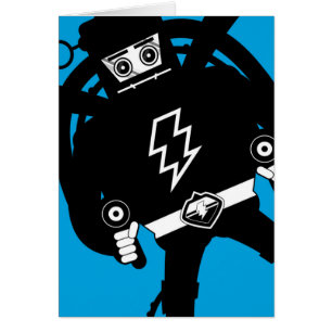 Retro Science Fiction Giant Robot