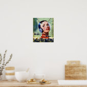 Retro Science Fiction Poster (Keuken)