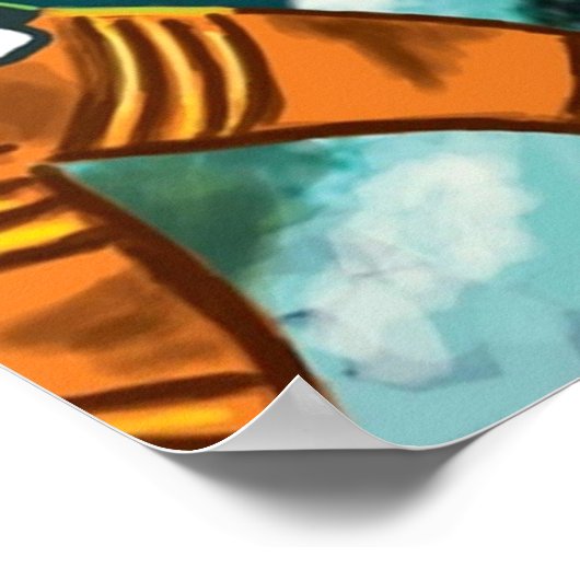 Retro Science Fiction Tribute Poster (Hoek)