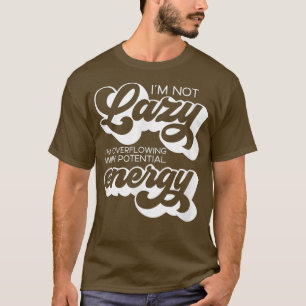 Retro Science niet lui overstroomd met potentieel T-shirt