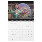 Retro Sciencefiction Kalender (Jan 2027)