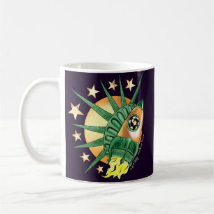 Retro SciFi Liberty Koffiemok