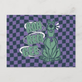 Retro Scooby "OMG" Briefkaart (Voorkant)