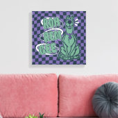 Retro Scooby "OMG" Canvas Afdruk (Insitu (Woonkamer))