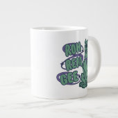 Retro Scooby "OMG" Grote Koffiekop (Voorkant rechts)