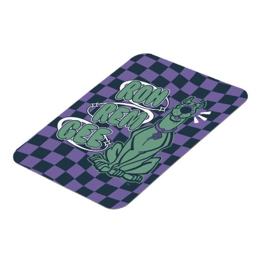 Retro Scooby "OMG" Magneet (Linkerzijde)