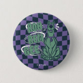 Retro Scooby "OMG" Ronde Button 5,7 Cm (Voorkant)