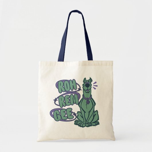 Retro Scooby "OMG" Tote Bag (Voorkant)
