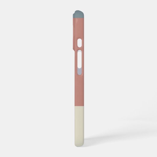 Retro Scoop and Coffee Beans iPhone 16 Hoesje (Linkerkant)