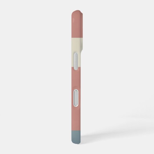 Retro Scoop and Coffee Beans iPhone 16 Hoesje (Rechterkant)