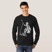 Retro scooter 3 t-shirt (Voorkant volledig)