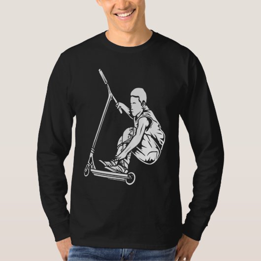 Retro scooter 3 t-shirt (Voorkant)