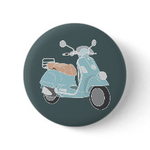 Retro Scooter-Button