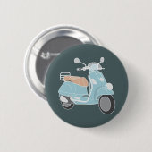 Retro Scooter-Button Ronde Button 5,7 Cm (Voorkant /achterkant)