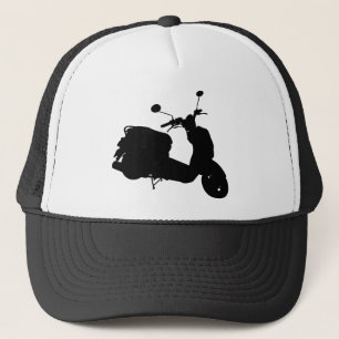 Retro Scooter Silhouette Pet
