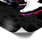 Retro Scooter - Stuntscooter - Kick Stunt Scooter Perfect Poster (Hoek)