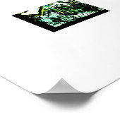 Retro Scooter - Stuntscooter - Kick Stunt Scooter Poster (Hoek)