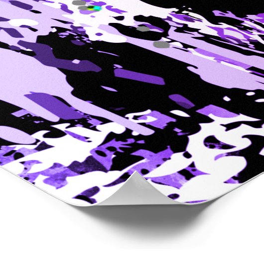 Retro Scooter - Stuntscooter - Kick Stunt Scooter Poster (Hoek)