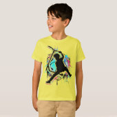 Retro Scooter - Stuntscooter - Kick Stunt Scooter T-shirt (Voorkant volledig)