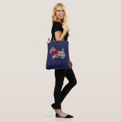Retro Scottish Terrier Bag Tote Bag (Op model)