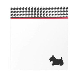 Retro Scottish Terrier Kantoor School Notitieblok 