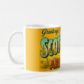 Retro Scottsdale Arizona Mug Koffiemok (Links)