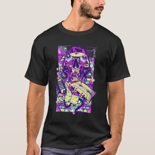 Retro Scream T-Shirt (Voorkant)