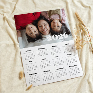  retro script 2025 fotokalender poster