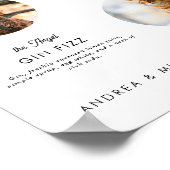 Retro Script 2 Huisdieren Handtekening Drinken Tro Poster (Hoek)