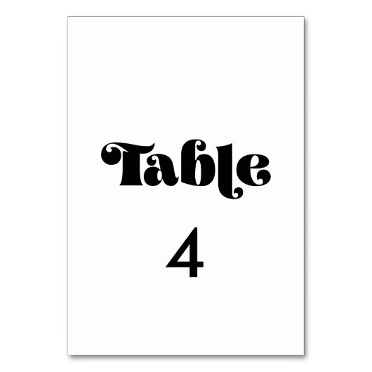 retro script bruiloft kaart (Achterkant)