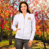 Retro Script Dankbaar Gezegend Aangepast Hoodie