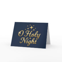 Retro Script Heilige Nacht Kerstmis