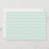 Retro Script Photo Sla de datumaankondiging op Kaart (Achterkant)