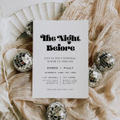  Retro Script repetitie diner Kaart