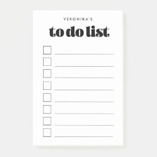 retro script to do lijst post-it® notes