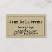  Retro scroller Visitekaartje (Voorkant)